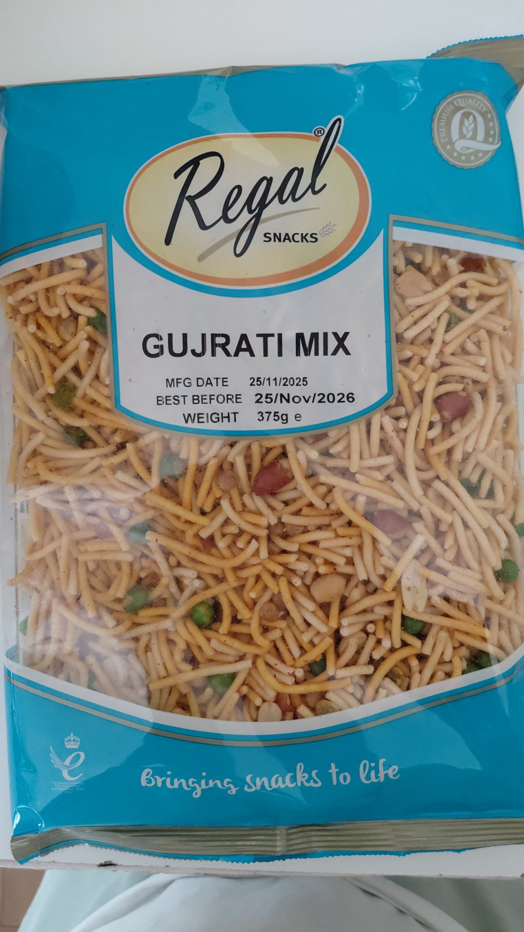 Regal Snacks Gujrati Mix 375g