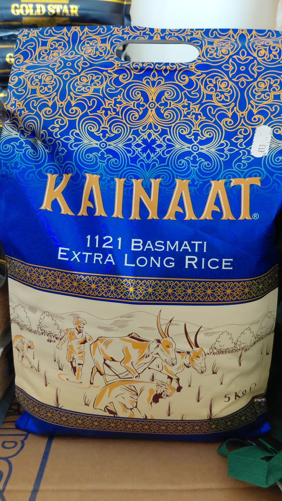 Kainaat 1121 Basmati Extra Long Rice 5kg