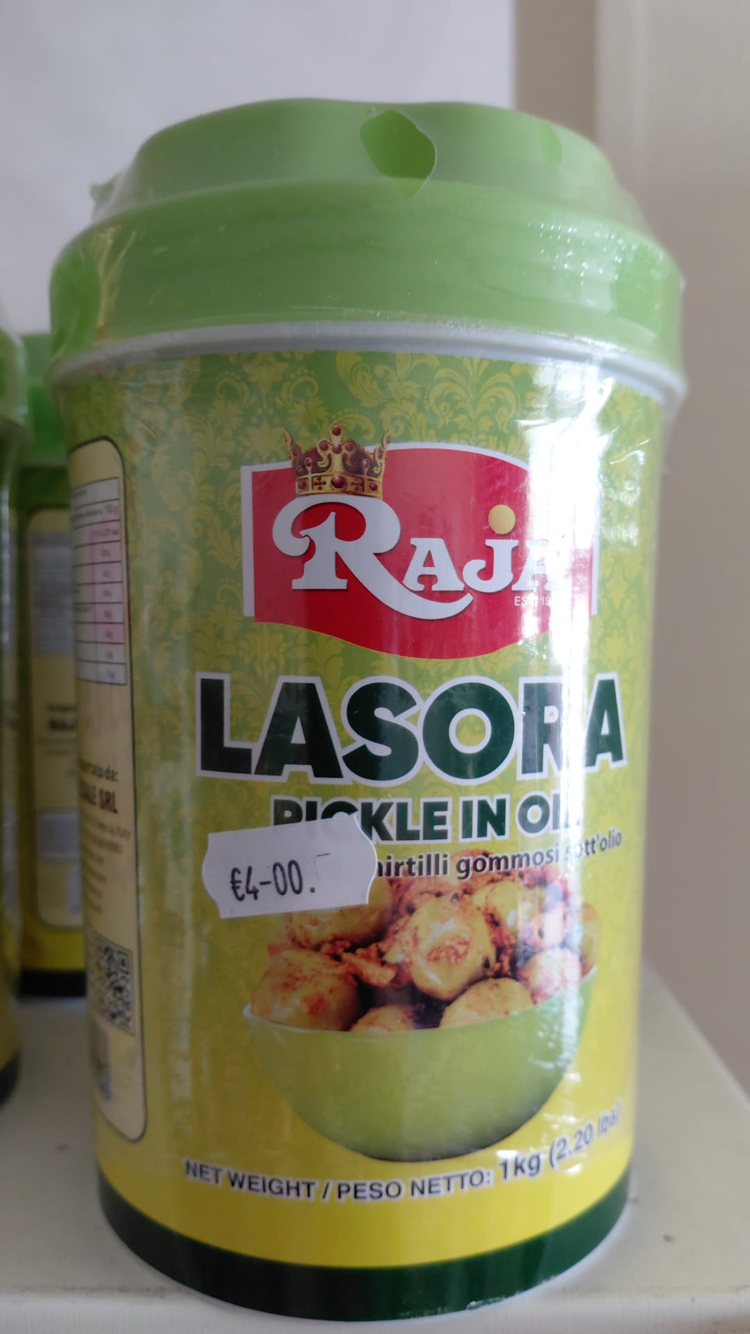Raja Lasora Pickle in Oil 1kg