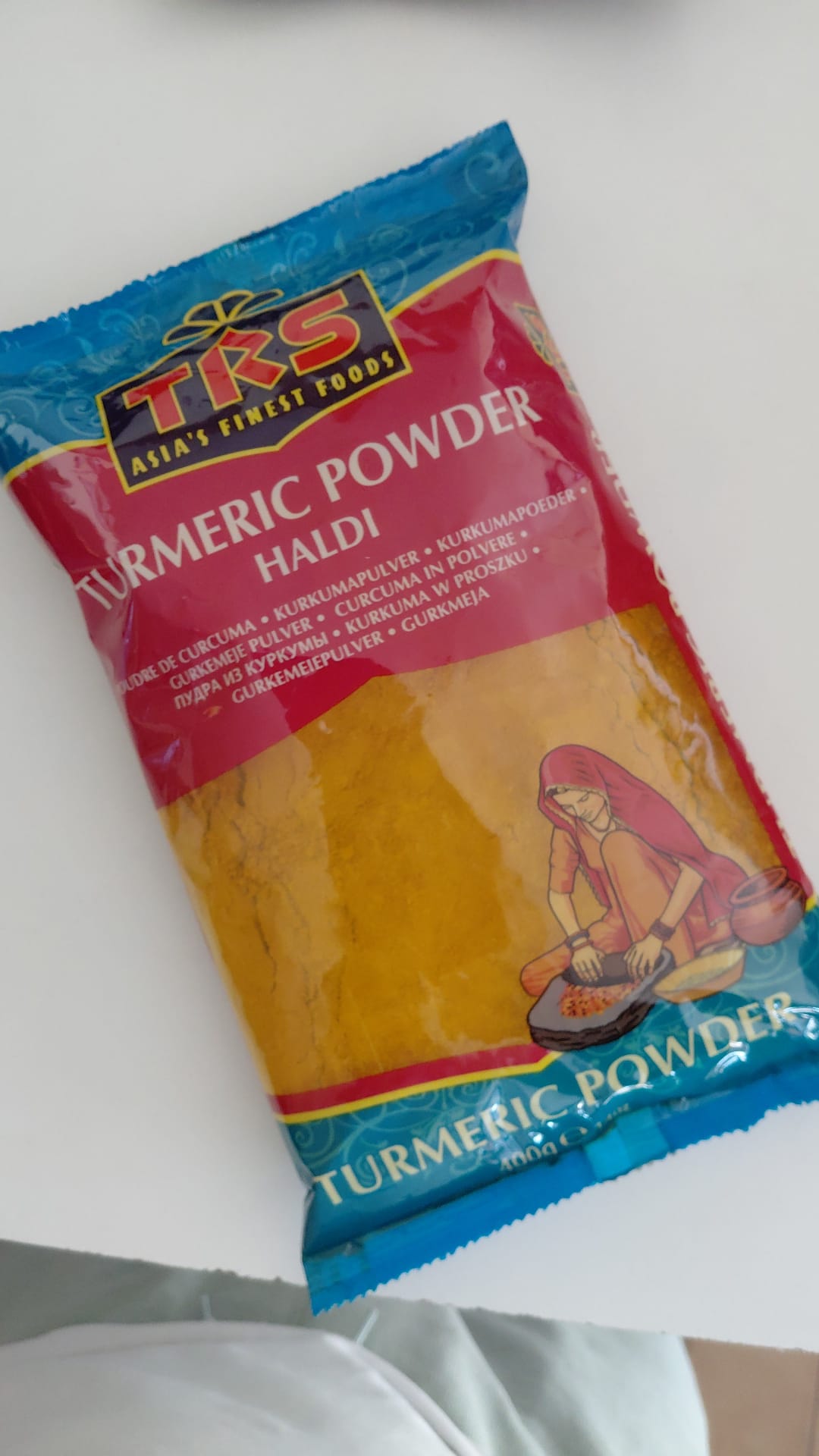 TRS Turmeric Powder Haldi Curcuma in Polvere 400g