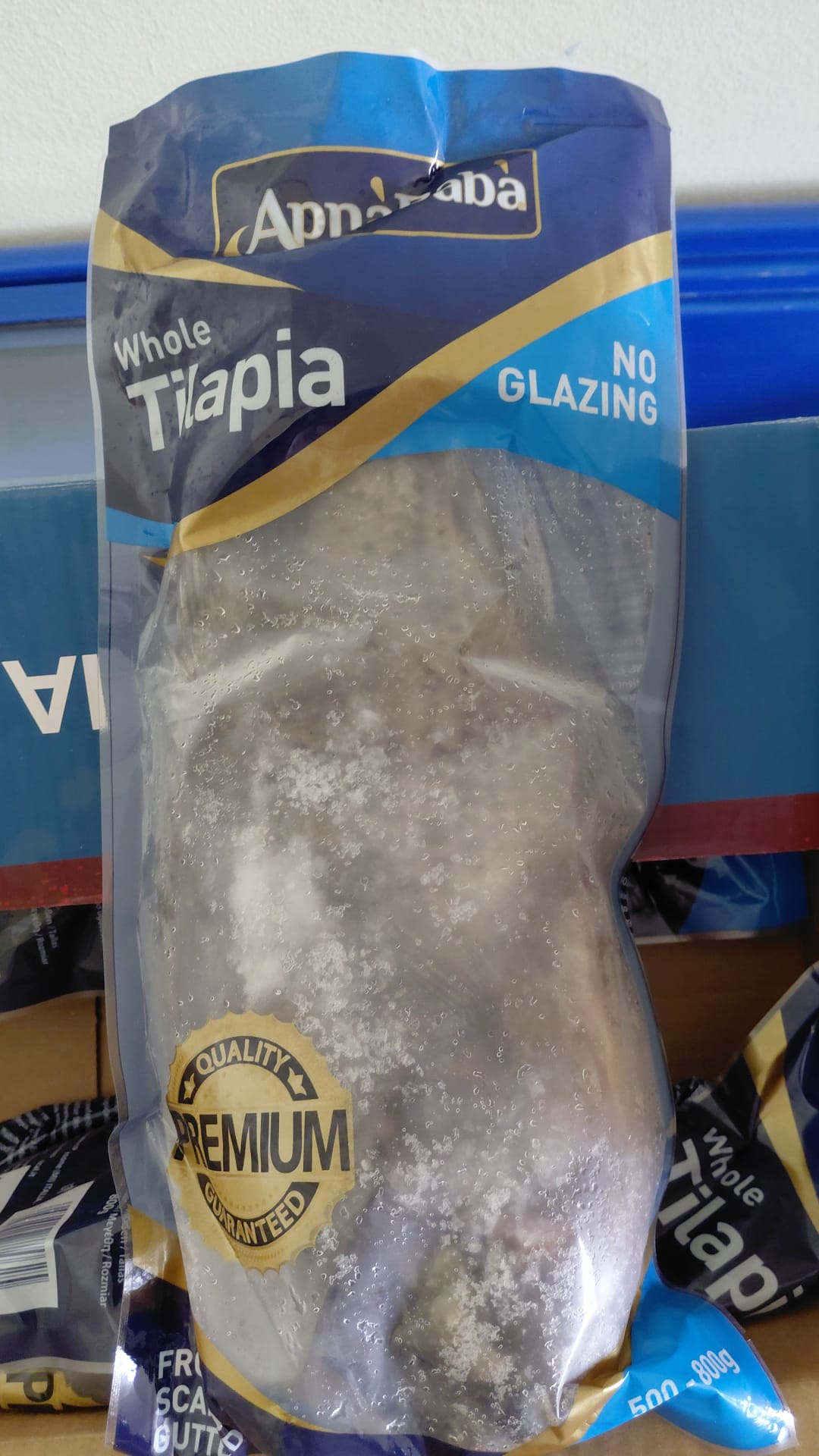 ApnaBabà Whole Tilapia Surgelata 4kg