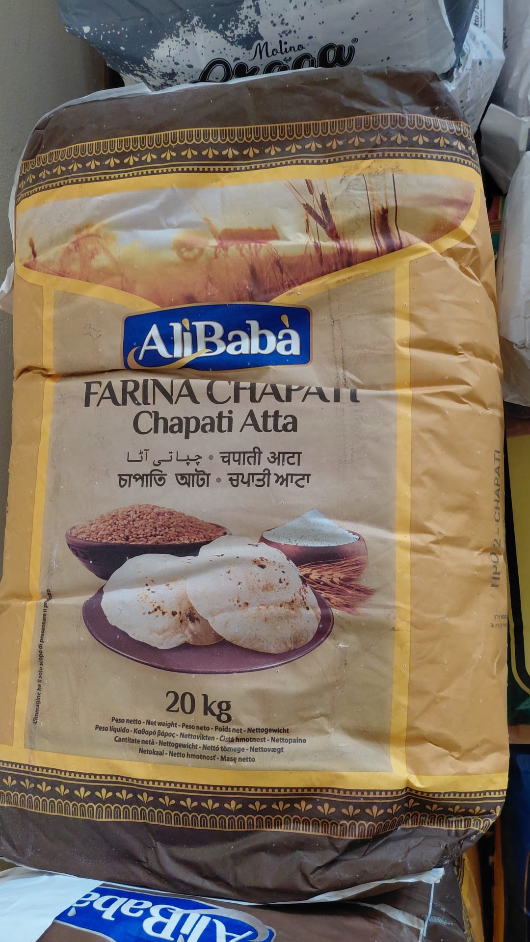 AliBabà Farina Chapati Atta 20kg