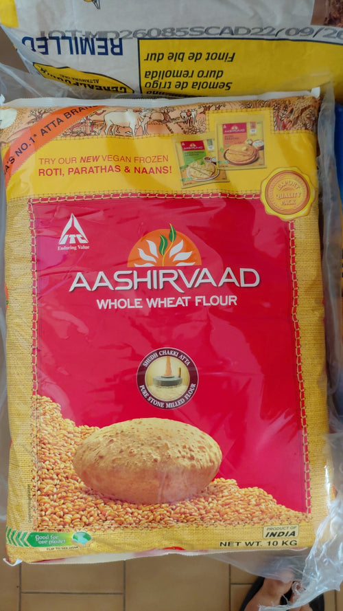 Aashirvaad Whole Wheat Flour Farina Integrale 10kg