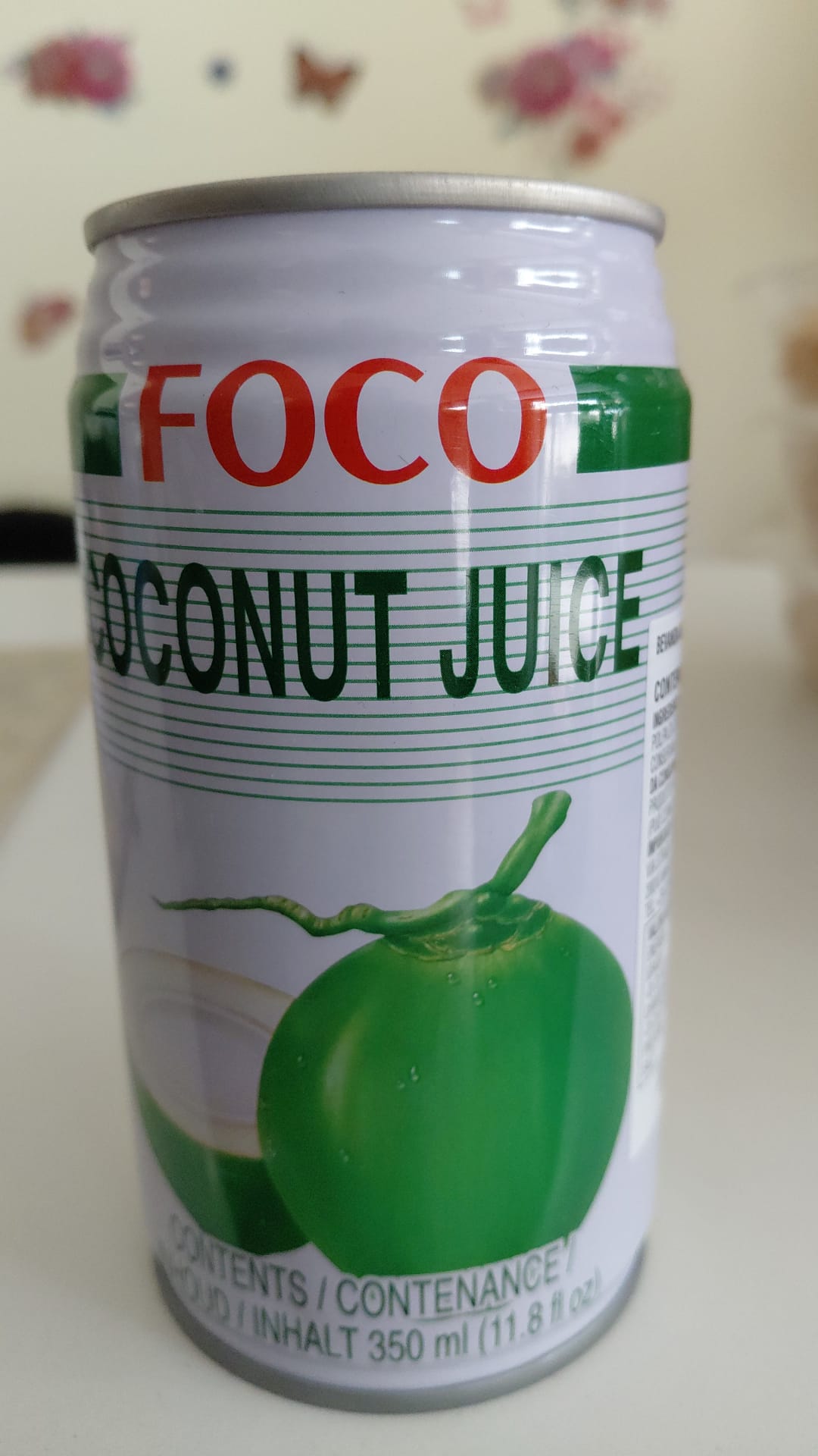 FOCO Coconut Juice Succo di Cocco 350ml