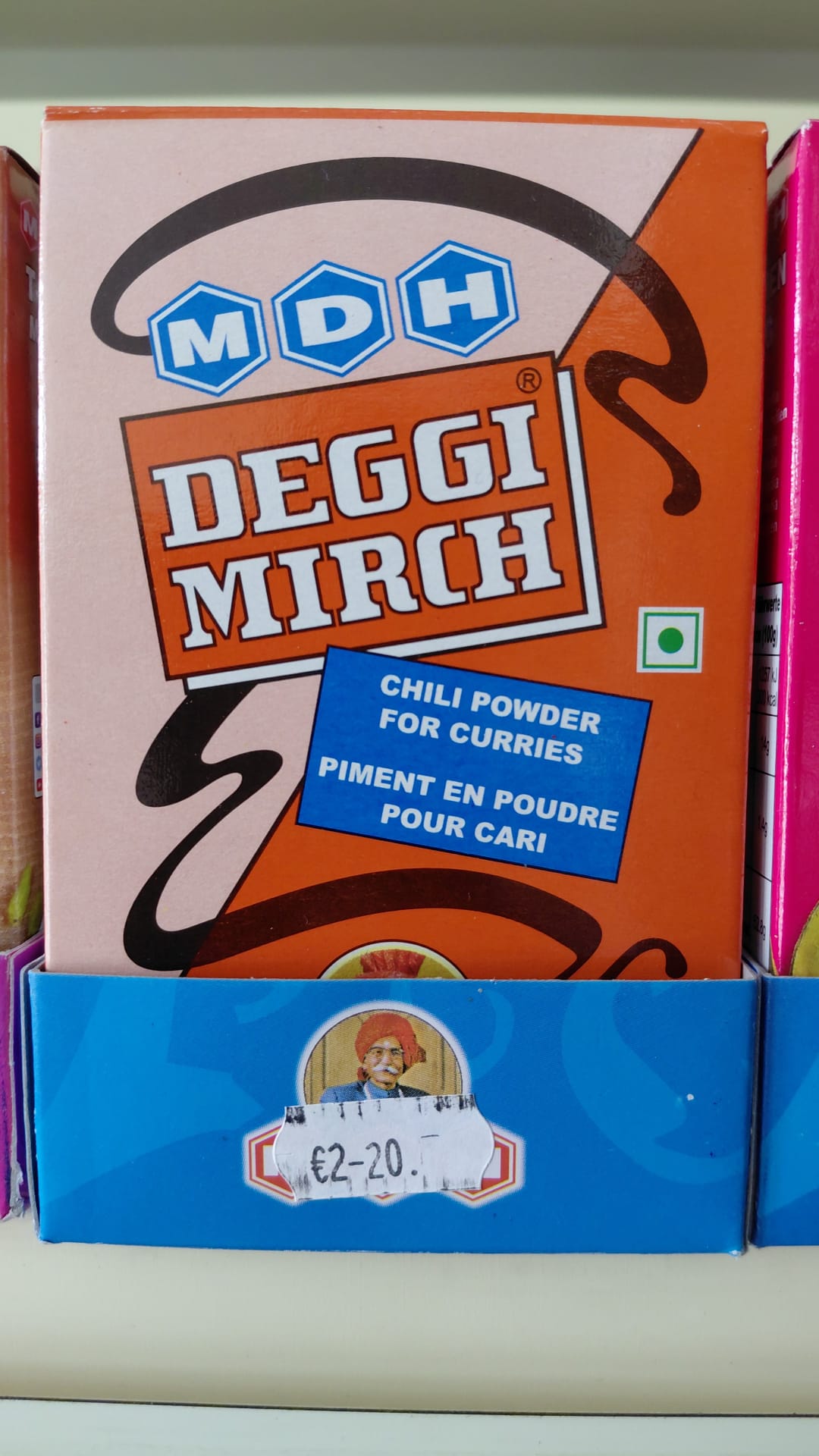 MDH Deggi Mirch Peperoncino in Polvere per Curry