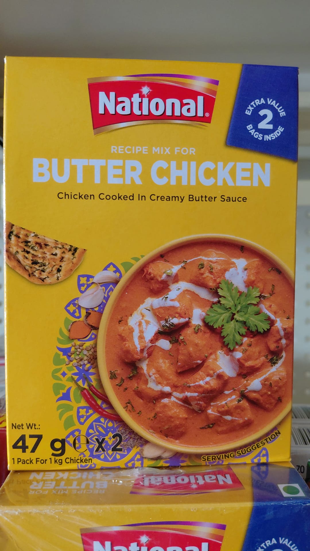 National Butter Chicken Recipe Mix 47gx2