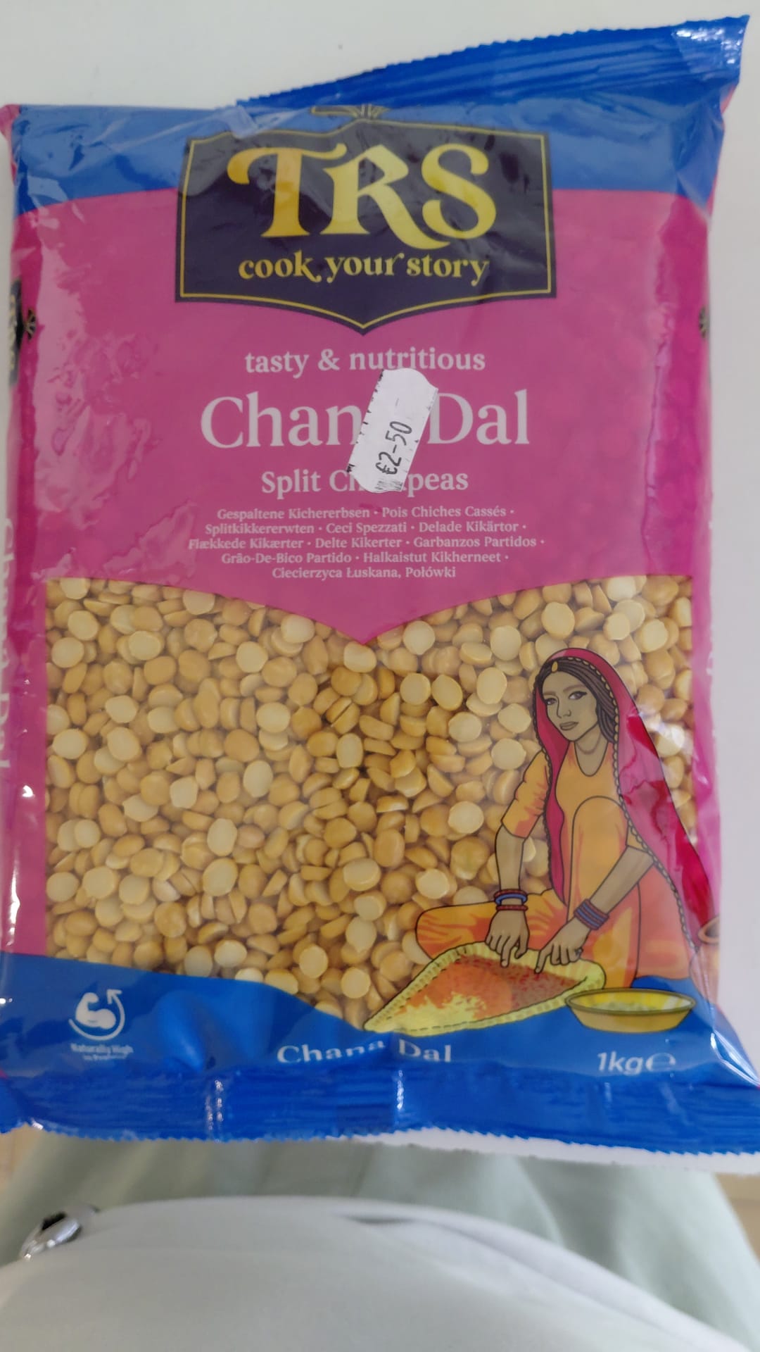 TRS Chana Dal Ceci Spezzati 1kg