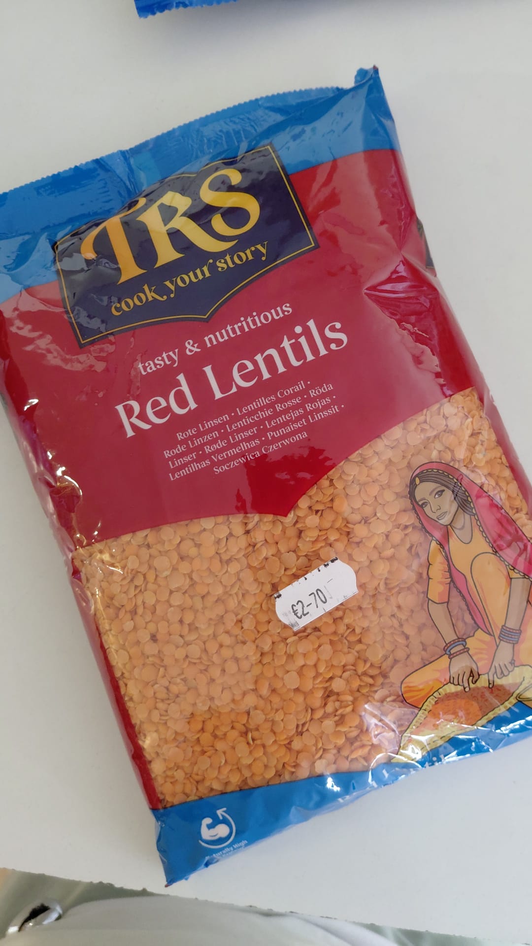 TRS Red Lentils Lenticchie Rosse 1kg