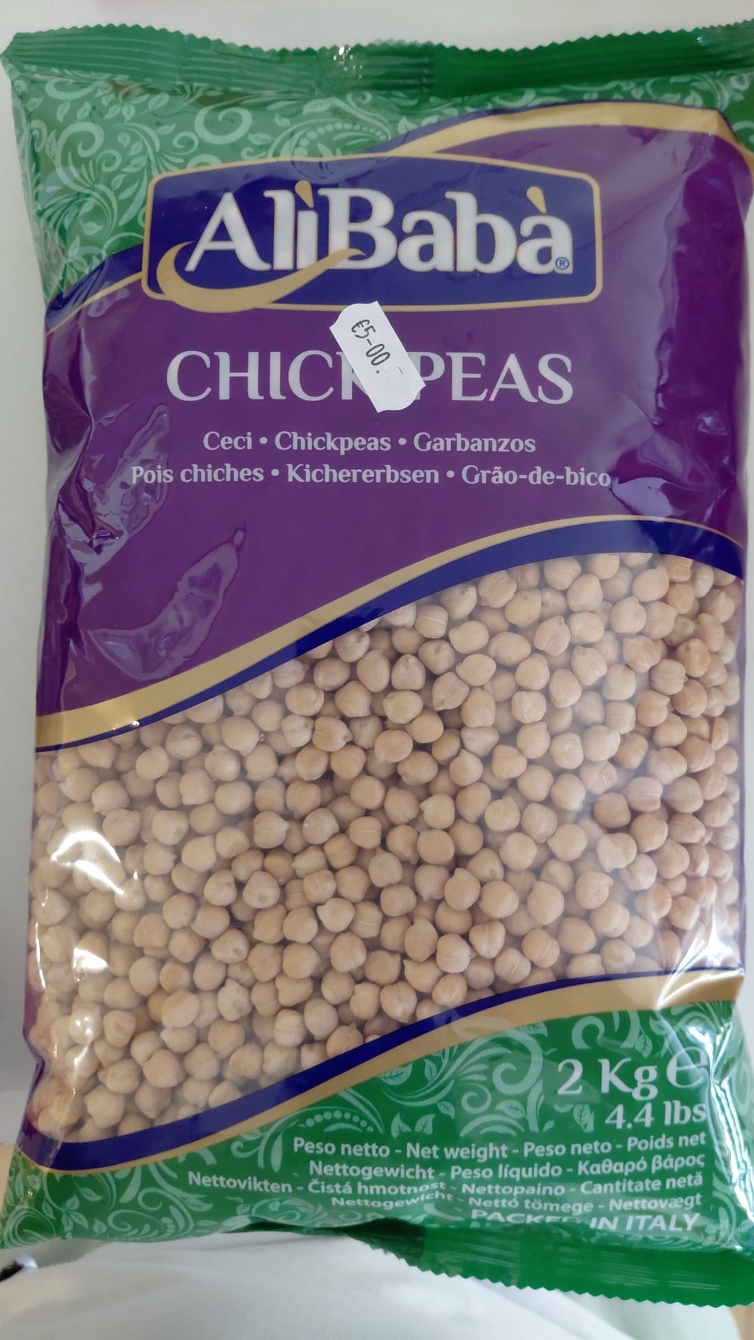 AliBabà Chickpeas Ceci 2kg