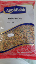 ApnaBabà Mixed Lentils Lenticchie Mix 1kg
