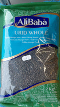 AliBabà Urid Whole Fagioli Mungo Neri Interi 2kg