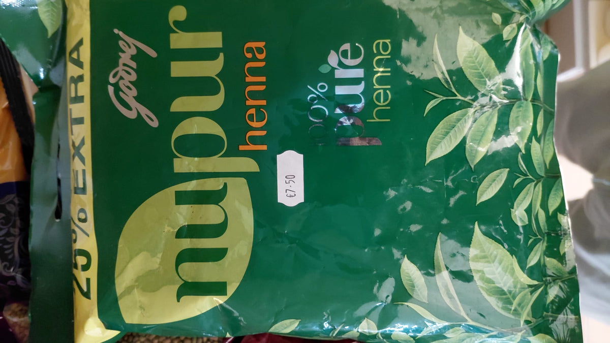 Godrej Nupur Henna Henné Puro 100% con 9 Erbe