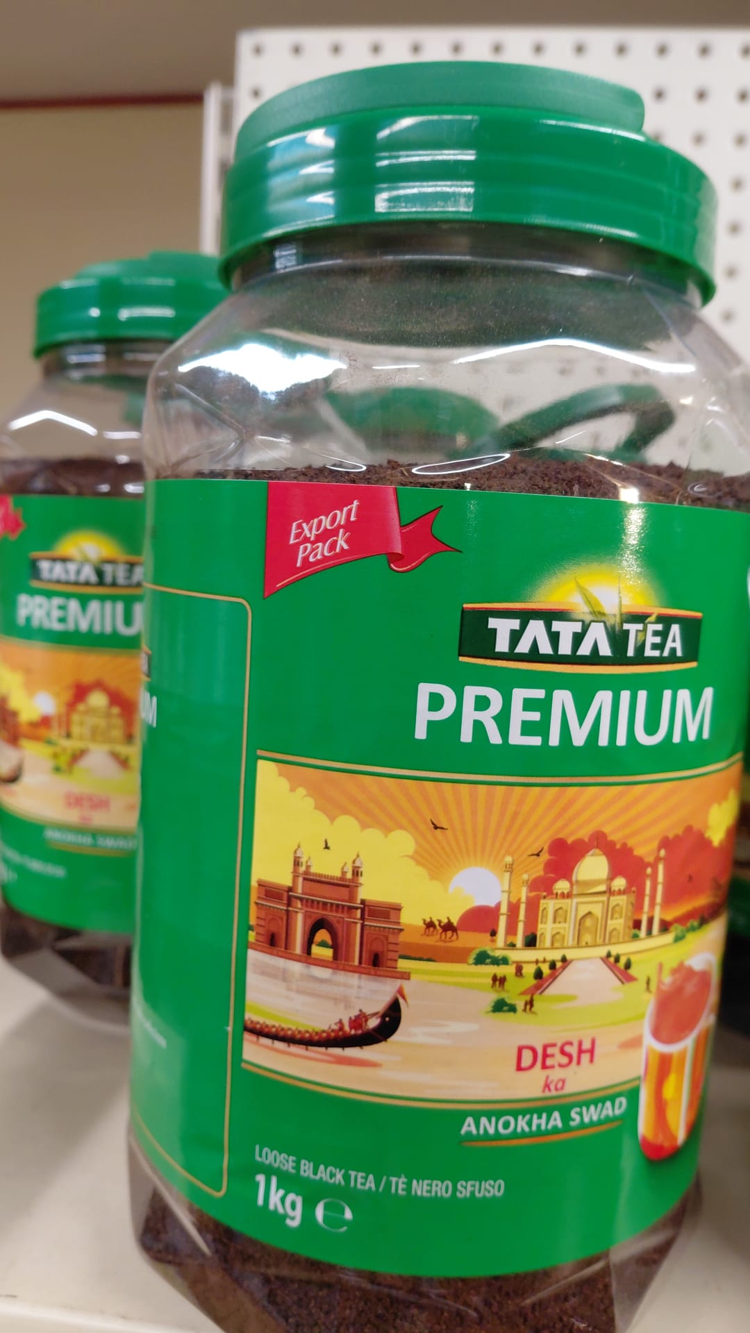 TATA Tea Premium Tè Nero Sfuso 1kg Export Pack