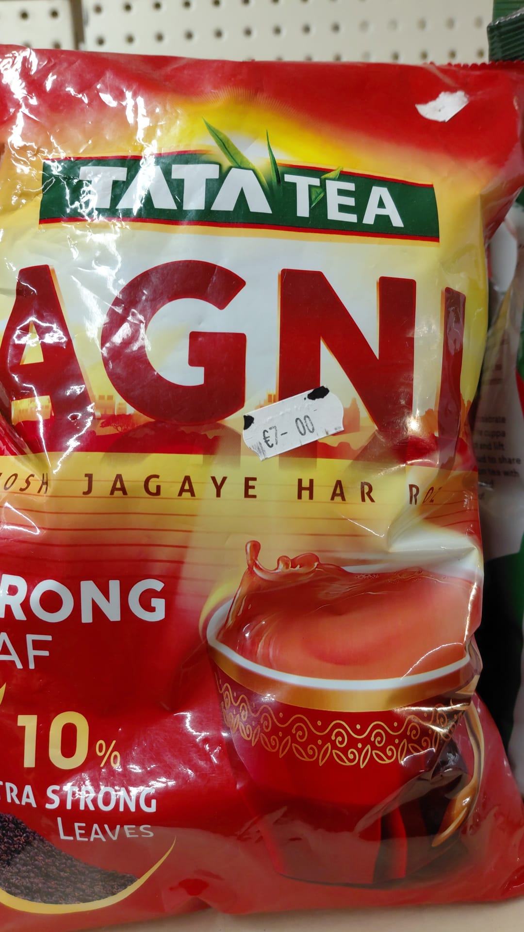 TATA Tea Agni Tè Nero Extra Strong Leaves