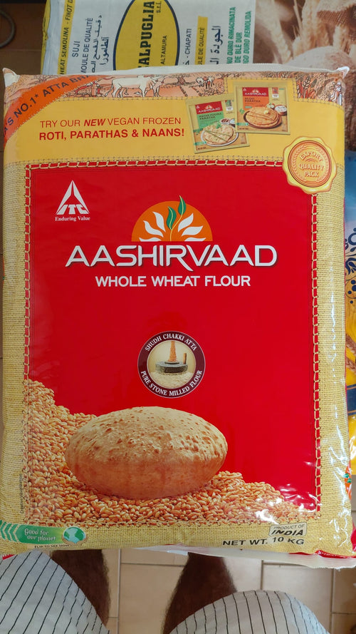 Aashirvaad Whole Wheat Flour Shudh Chakki Atta 10kg