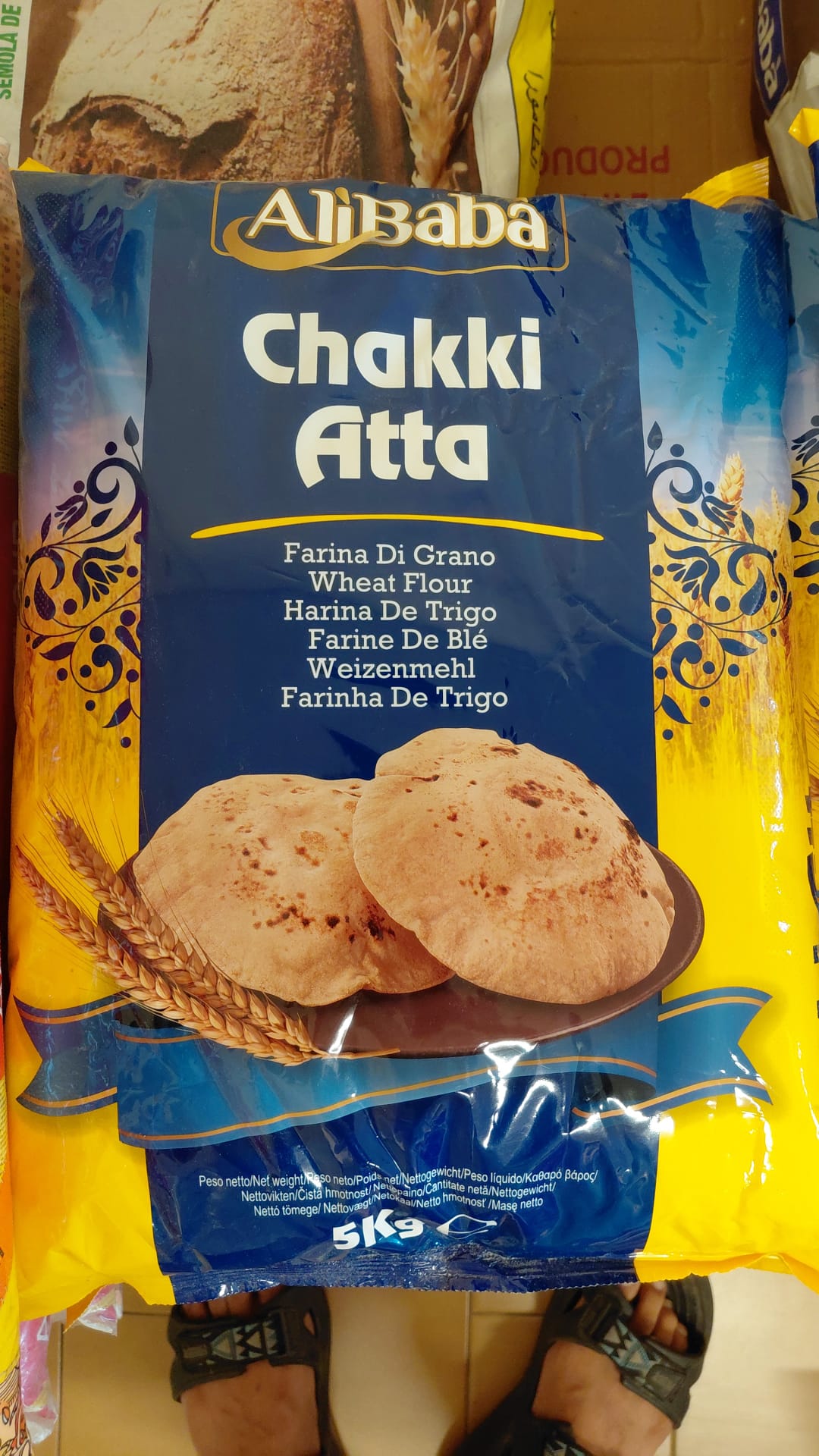 AliBaba Chakki Atta Farina di Grano 5kg