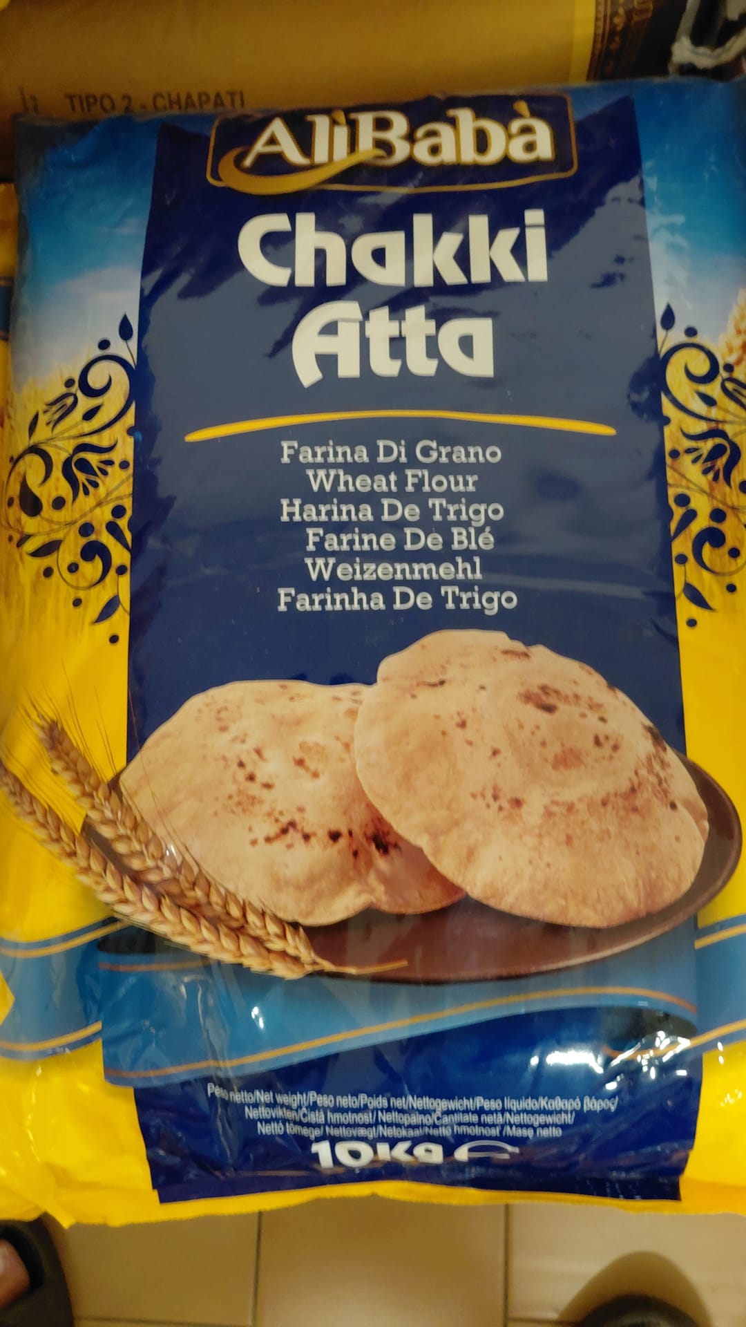 AliBabà Chakki Atta Farina di Grano 10kg